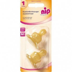 Tetina ortodontica latex, pt ceai, nr 2 nip 33001, Abi Solutions