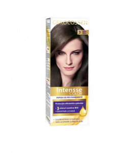 Vopsea de par permanenta Intensse Color 3 Saten Mediu, 50 ml, Gerocossen