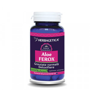 Aloe Ferox, 60cps, Herbagetica