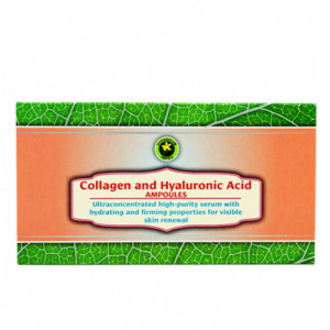Set fiole Colagen cu Acid Hyaluronic, 12buc X 2ml, Hypericum
