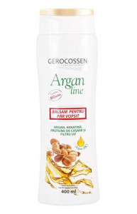 Balsam pentru par vopsit Argan Line 400 ml, Gerocossen