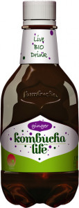 Kombucha life cu ghimbir ECO 330ml