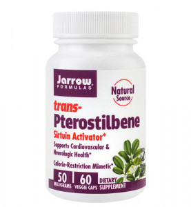 trans - Pterostilbene 50mg, 60cps, Jarrow-Formulas