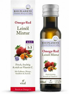 Amestec de ulei de in Omega Red bio 100ml Bio Planete
