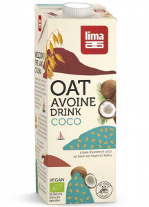 Bautura vegetala de ovaz cu cocos bio 1L, Lima