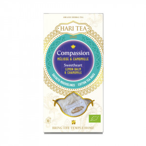 Ceai premium Hari Tea - Sweetheart - tei si musetel bio 10dz