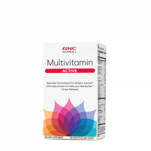 Complex de multivitamine active pentru femei, 90tab, GNC