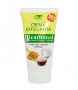 Crema Exfolianta 96% Naturala cu Bicarbonat, 50ml, Ceta Sibiu