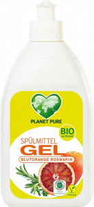 Detergent GEL bio pentru vase - portocale rosii - 500ml Planet Pure