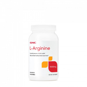 L-arginina, 1000mg, 90tab, GNC