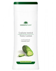 Lotiune tonica cu suc de castraveti, 200 ml, Cosmetic Plant