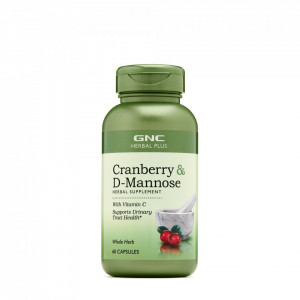 Merisor si D-manoza cu Vitamina C, 60cps, GNC