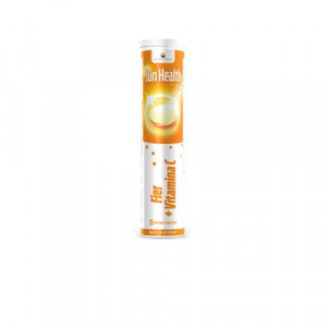 Sun Health Fier + Vitamina C, 20cps efervescente, Sun Wave Pharma