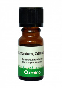 ULEI ESENTIAL DE GERANIU (GERANIUM MACRORHIZUM) BIO 10ML ARMINA