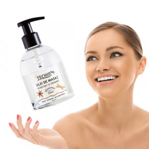Ulei masaj tonifiant & drenant, 250ml, Techir