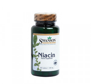 Vitamina B3 (niacina) 100mg, 250cps, Swanson