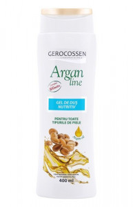 Argan line gel de dus nutritiv, 400 ml, Gerocossen