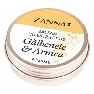 Balsam cu extract de galbenele si arnica, 50ml, Zanna