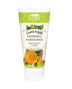 Crema de fata cu extract de galbenele si fosfolipide, 50ml, Ceta Sibiu