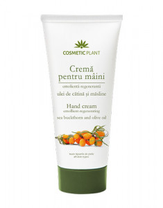 Crema maini regeneranta cu ulei de catina si masline, 100ml, Cosmetic Plant