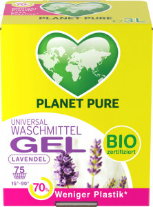 Detergent GEL bio de rufe - lavanda - 3 L Planet Pure