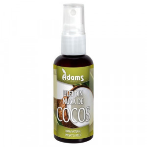 Ulei din nuca de Cocos bio, 50ml, Adams Vision