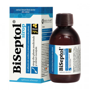 BiSeptol sirop - cu albastru de metilen si extract concentrat din plante, 200ml, Dacia Plant