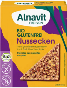 Cookie cu nuci fara gluten, bio, 150g Alnavit