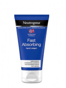 Crema de maini absorbtie rapida, Neutrogena, 75ml, Johnson & Johnson