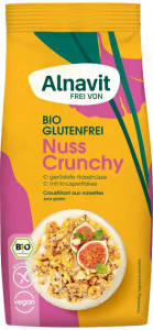 Musli crocant cu alune de padure fara gluten, bio, 300g Alnavit
