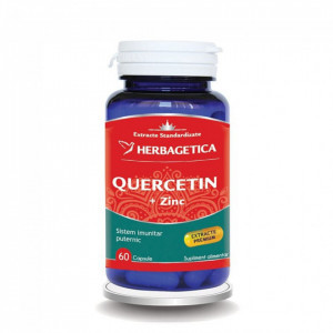 Quercetin+Zinc, 60cps, Herbagetica