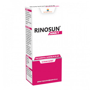 Rinosun adulti, spray bucofaringian, 30ml, Sunwave Pharma