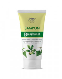 Sampon cu bicarbonat, urzica, mesteacan si castane, 200ml, Ceta Sibiu