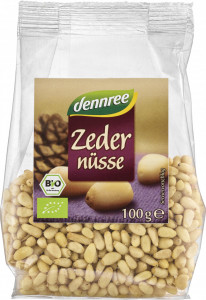 Seminte de cedru bio 100g Dennree