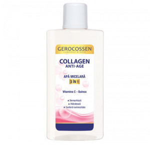 Apa micelara 3 in 1 Collagen Anti-Age, 300ml, Gerocossen