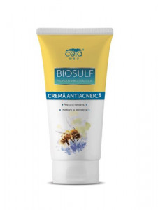 Crema antiacneica cu Biosulf, 50ml, Ceta Sibiu