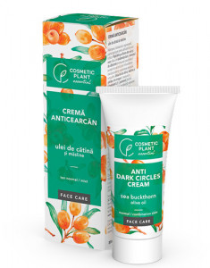 Crema anticearcan cu ulei de catina si masline, 30ml, Cosmetic Plant