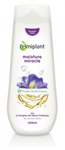 Gel de dus crema Moisture Miracle (iris & uleiuri pretioase), 400ml, Elmiplant