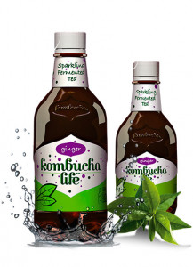 Kombucha Life cu ghimbir 500ml
