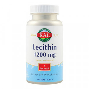 Lecithin 1200mg, 50cps, Kal