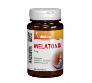 Melatonina 5mg, 60 comprimate, Vitaking
