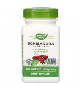 Schisandra 580mg, 100cps, Nature's Way