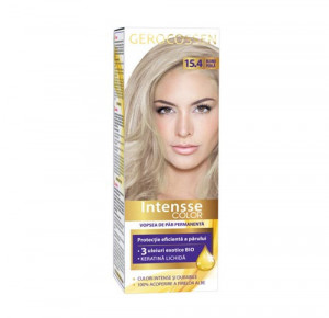Vopsea de par permanenta Intensse Color 15.4 Blond Perla, 50 ml, Gerocossen