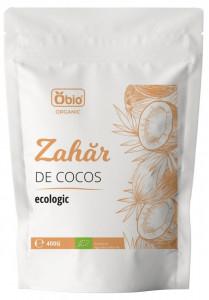 Zahar de cocos bio 400g Obio