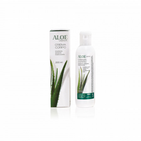 Crema hidratanta de corp cu 25% gel virgin de Aloe Vera, La Dispensa, 200 ml