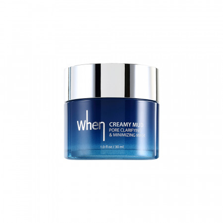 Masca coreana detoxifianta pentru minimizarea porilor Travel Size, 30 ml, When