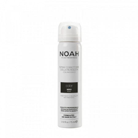 Spray corector cu vitamina B5 pentru acoperirea radacinii parului - NEGRU, Noah, 75 ml