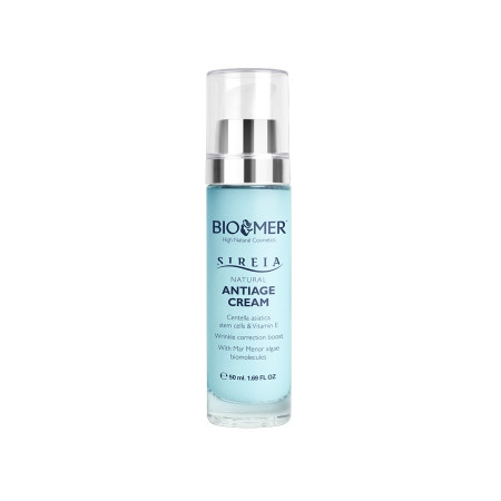Crema anti-aging cu celule stem din Centella Asiatica si Vitamina E, Sireia Bio Mer, 50 ml