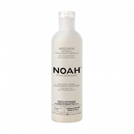 Masca naturala Anti-Yellow cu extract de affine, 2.6, Noah, 250 ml