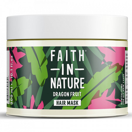 Masca naturala revitalizanta cu fructul dragonului, pentru toate tipurile de par, Faith in Nature, 300ml